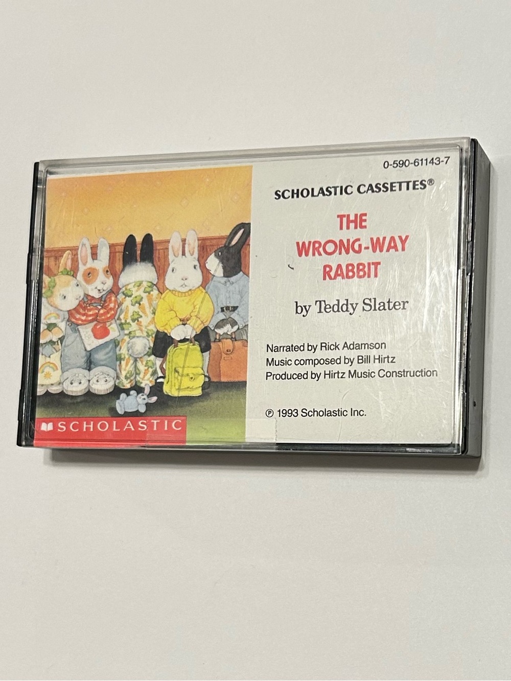 Scholastic Cassettes The Wrong-Way Rabbit